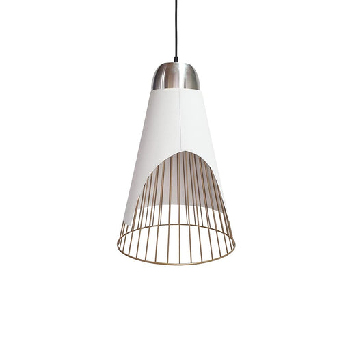 elevenpast Pendant White & Gold (Small) Darth Vader Crest Metal Pendant Light White | Black SHAD1030