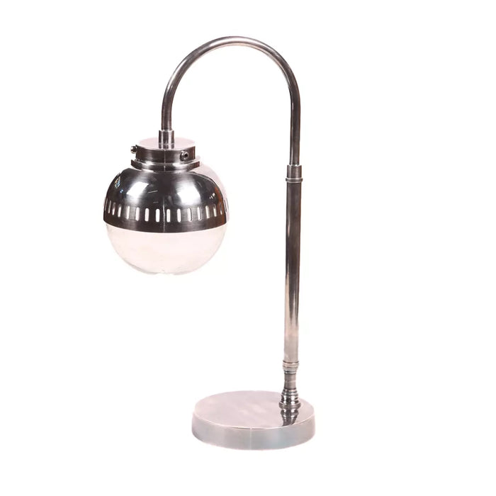 Fairview Desk Lamp – Antique Silver | Antique Brass