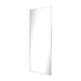 elevenpast Mirrors Solace Leaning Mirror in Brushed Silver | Black