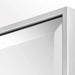 elevenpast Mirrors Solace Leaning Mirror in Brushed Silver | Black