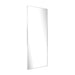 elevenpast Mirrors Solace Leaning Mirror in Brushed Silver | Black