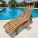 elevenpast Lounger Strand Sunlounger With Tray SL004