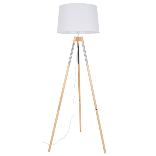 elevenpast Lamps Eleanor Floor Lamp SL084 CH/WHITE 6007226068627
