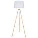 elevenpast Lamps Eleanor Floor Lamp SL084 CH/WHITE 6007226068627