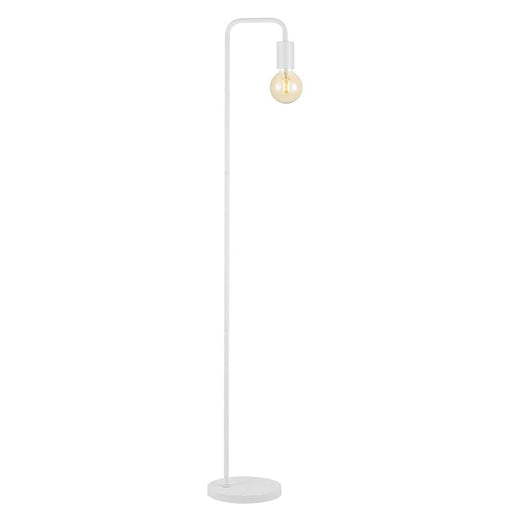 elevenpast Floor lamp White Marco Floor Lamp | Black, Satin or White SL409 WHITE