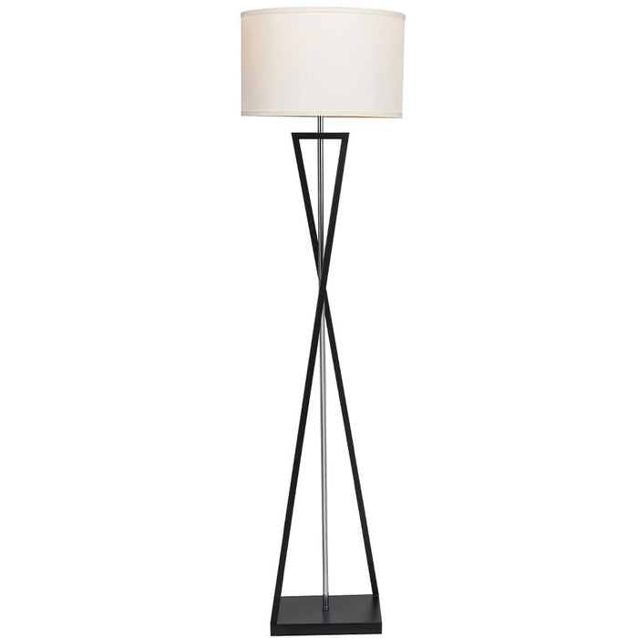 elevenpast Floor lamp Colossal Floor Lamp | Black, Beige and Chrome SL420 BLACK 6007226084887