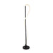 elevenpast Floor lamp Whirl Metal LED Floor Lamp Black SL428 BLACK 6007226087581