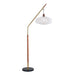 elevenpast Floor lamp Gia Wood Look String Shade Floor Lamp SL429 GOLD 6007226087758