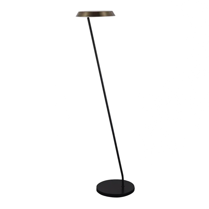 elevenpast Floor lamps Brassline Metal and Acrylic Floor Lamp - Antique Brass SL441 ANTIQUE