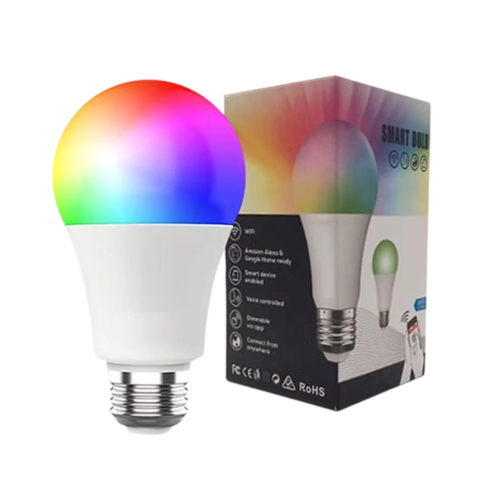 7W E27 RGB + CCT WiFi Smart LED Bulb