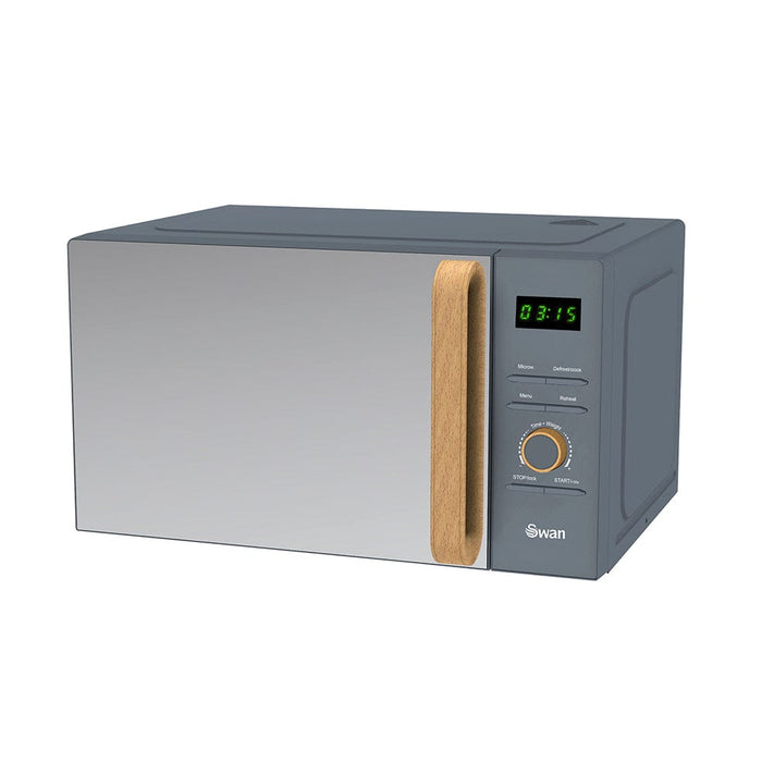 Swan Household Appliances Swan 30 Litre Electronic Microwave Oven Slate Grey SMW30NE 6005587013508