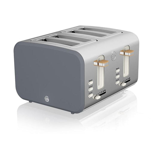 Swan Swan Nordic 4 Slice Polished Stainless Steel Toaster SNT4G 6005587012556