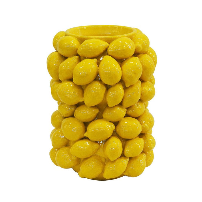 Lemons Ceramic Vase 3 Sizes elevenpast