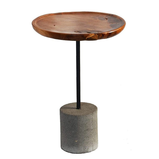 elevenpast Side tables Temple Table Concrete and Wood SP-TACONTEMP