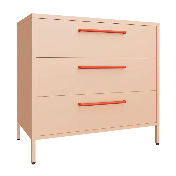 elevenpast chest Peach Pop Popstrukt Sprinkles Metal Chest of Drawers SPKCOD_PP