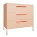 elevenpast chest Peach Pop Popstrukt Sprinkles Metal Chest of Drawers SPKCOD_PP