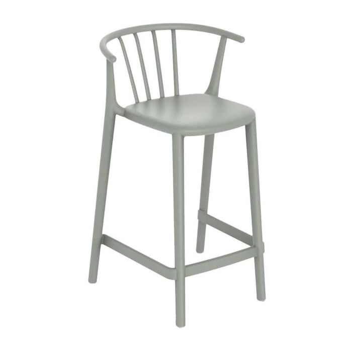 elevenpast Green-Grey Woody Kitchen Stool SRWOODY65GRNGRY