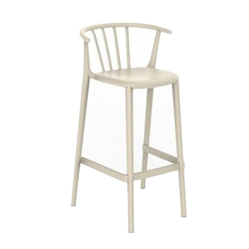 elevenpast Ivory Woody Bar Stool SRWOODY75IVORY