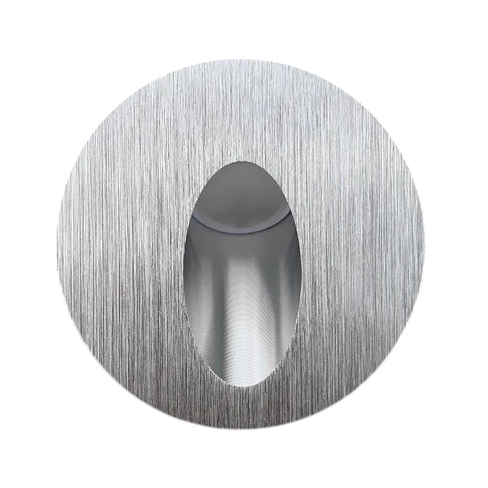 elevenpast step light Brushed Aluminium Prowler LED Step Light - White | Brushed Aluminium ST-LED-105RD/BA