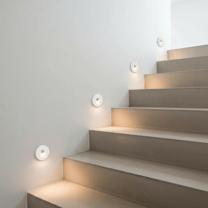 elevenpast step light Prowler LED Step Light - White ST-LED-105RD/WH
