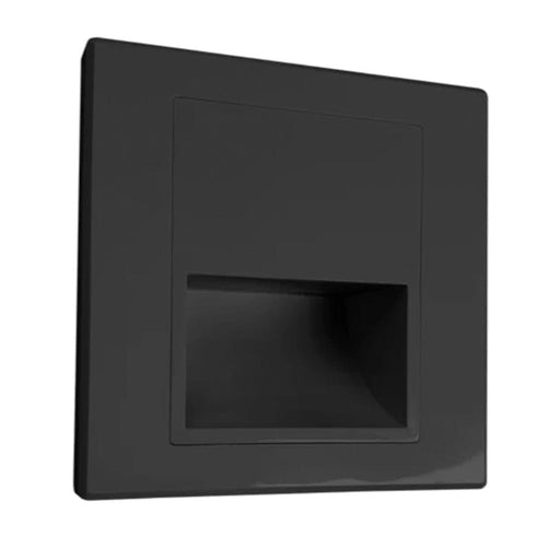 elevenpast Wall Light Fixtures Black Damien Polycarbonate LED Step Light Black | White ST-LED-107/BL
