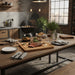 elevenpast steak plate Handcrafted Wooden Steak Board With Bowl - Medium | Large