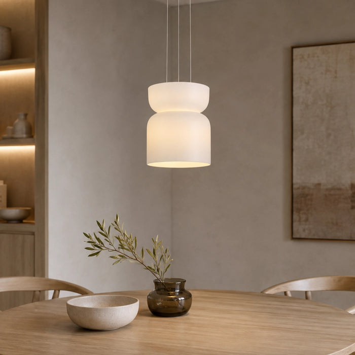 Strata 2 Opal Glass LED Pendant Light
