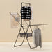 Brabantia drying rack HangOn Drying Rack 25 m + Centre Rod in White | Matt Black| Metallic Grey