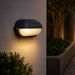 elevenpast Wall Light Ellies Arc Series - Large AC Oval Bulkhead - E27 Base White | Black