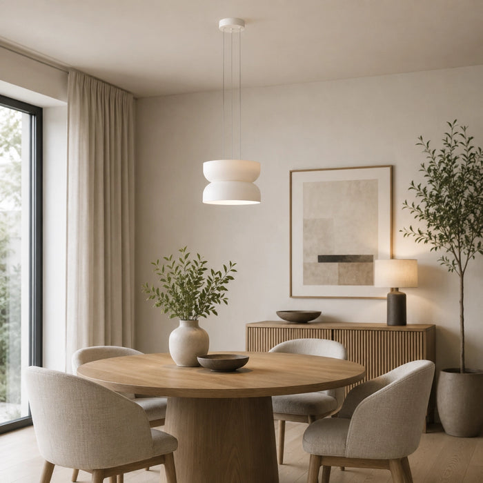 Strata 1 Opal Glass LED Pendant Light