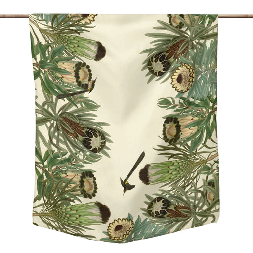 Cara Saven Sugarbird Protea Tablecloth - Multiple Sizes 