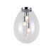 elevenpast Ceiling Light Fixtures Dewdrop Glass Oval Ceiling Light T-KLC-1429/CH