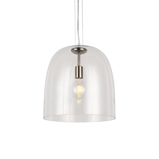 elevenpast Pendant Clear Middleton Glass Dome Pendant Light  Smoke, Clear or Amber T-KLCH-110/CL