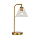 elevenpast Pendant Gold Ella Metal and Glass Table Lamp Black | Gold T-KLT-1472/GD