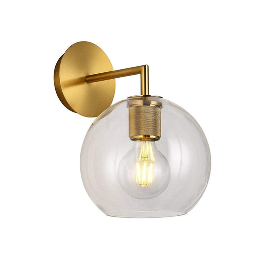elevenpast Pendant Gold Anna Glass Wall Light Black | Gold | Chrome T-KLW-20/GD