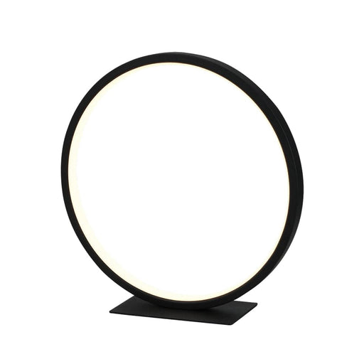 elevenpast Tables Black Gold Ring Metal Table Lamp Gold | Black T-LED-672/BL