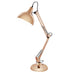 elevenpast Lamps Copper Borgillio Metal Table Lamps Black or Copper T167C 9002759947040