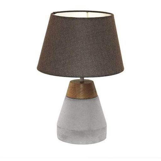 elevenpast Lamps Tarega Table Lamp Cement T234 9002759955274