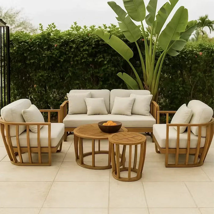 elevenpast Furniture and Decor Botania 5 Piece Patio Lounge Set T265-5PCE