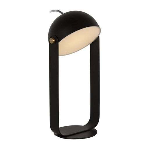 elevenpast Lamps Black Pickman Metal Table Lamp Black | White T375B 6007328398493
