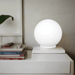 elevenpast Lamps Rondo Round Opal Glass Table Lamp T445 9002759852641