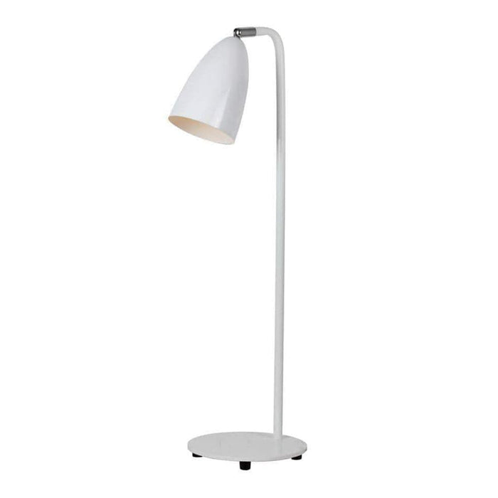 elevenpast Lamps White Lexi Metal Table Lamp Black | White T549W 633710851336