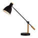 elevenpast Lamps Black Tai Table Lamp Metal and Wood Black | Pink T551BK 6007328387831