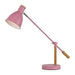 elevenpast Lamps Pink Tai Table Lamp Metal and Wood Black | Pink T551PK 6007328387855