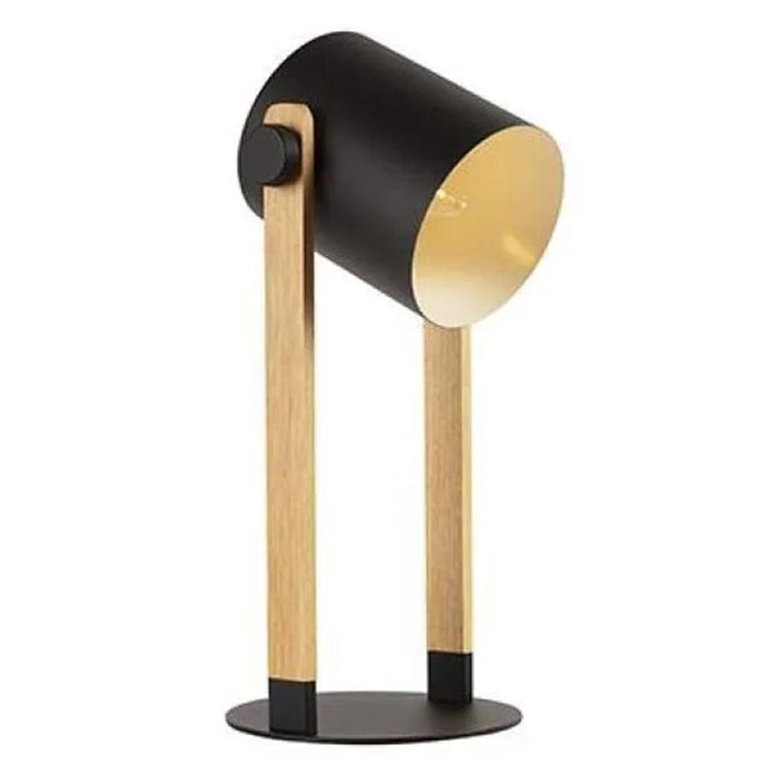 elevenpast table lamp Hornwood Table Lamp Metal and Wood Black T601 9002759430474
