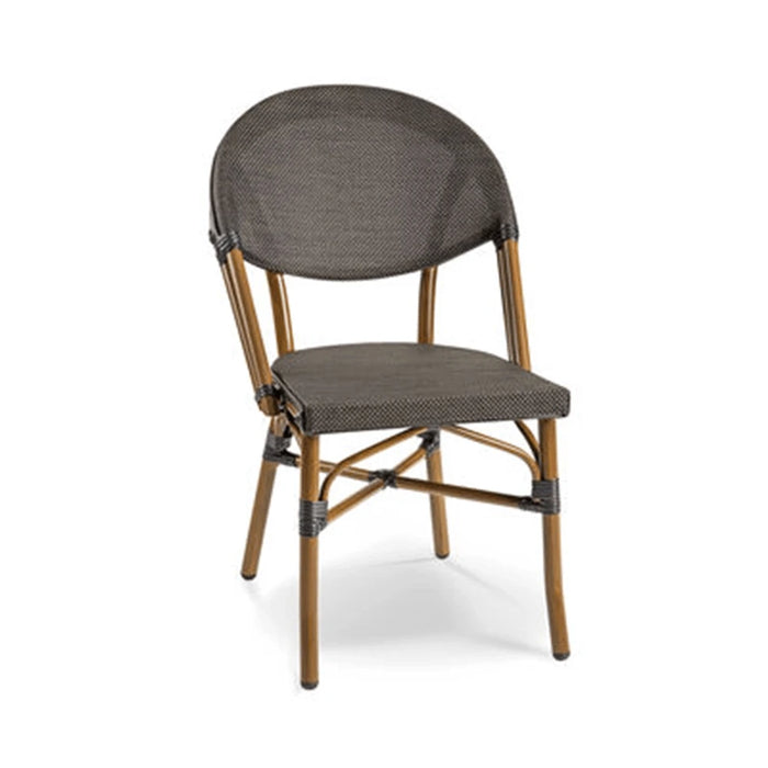 elevenpast chair Tela Meshed Metal Chair - Bamboo Finish TELA CHAIR