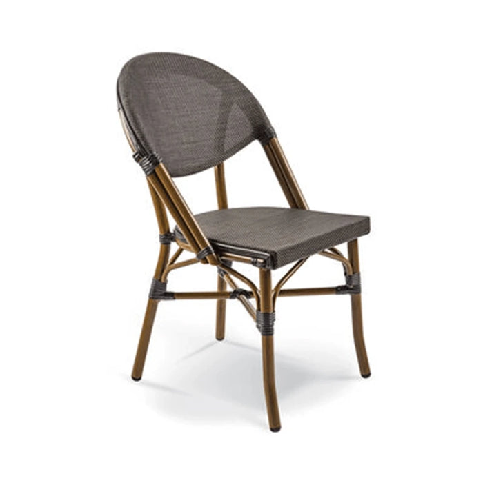 elevenpast chair Tela Meshed Metal Chair - Bamboo Finish TELA CHAIR