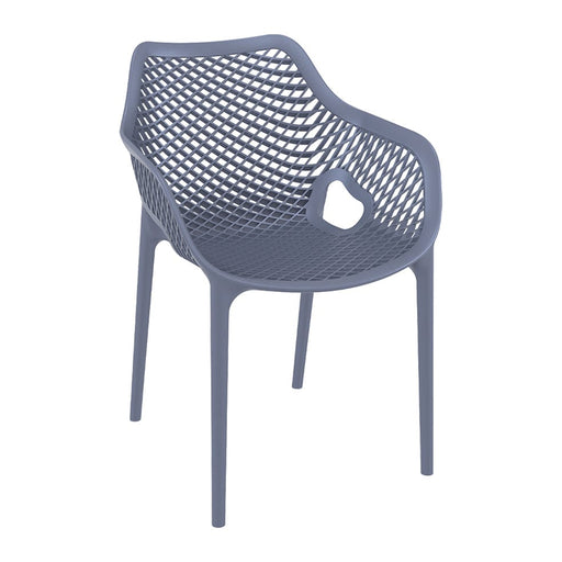 elevenpast Dark Grey Air Armchair TIS007XLDGREY 0700254842608