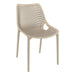 elevenpast Outdoor Chairs Taupe Air Side Chair TIS014TAUPE 0700254842691