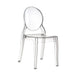 elevenpast Elizabeth Ghost Side Chair TIS034CLEAR 633710853781